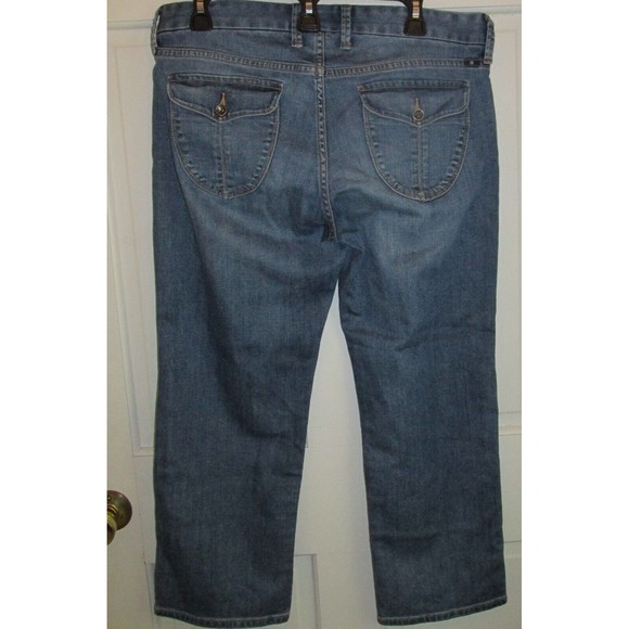 Lucky Brand Women's Mid-Rise Stretch Sweet Jean Crop Denim Pants Size 10 - Picture 3 of 7